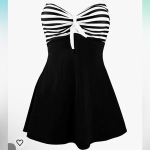 Retro swim dress